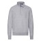 Felpa con zip corta